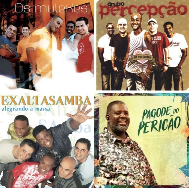 Pagode anos 90 — Composições de Edney